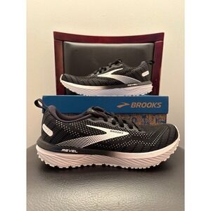 Brooks Revel 6 Women's Running Shoes Black White Size 6 Medium B New In Box